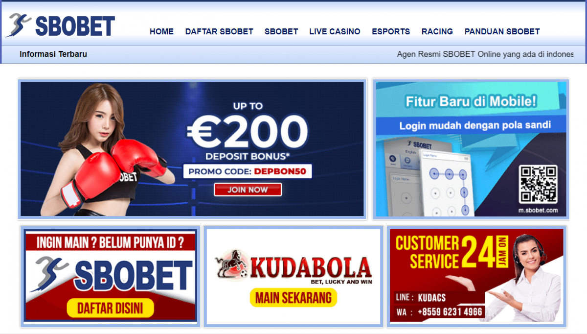 Agen Resmi Taruhan Sbobet Terpercaya Di Indonesia